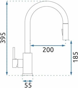 Baterie de bucătărie Rea Fresh Titan
