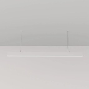 Lustra suspendata design tehnic Points alb