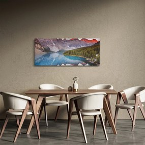 Tablou - Peisaj montan din Canada (120x50 cm)