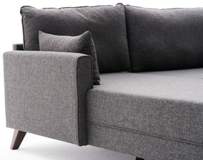 Canapea extensibilă Bellina 1 (antracit) (S). 1063018