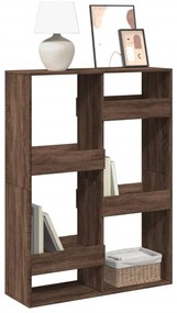 vidaXL Bibliotecă, stejar maro, 100x33x135 cm, lemn prelucrat