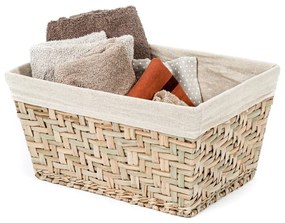 Coș depozitare din papură Compactor Rush, 38,5 x 28,5 cm