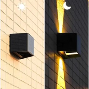 Immax 08489L - Lampă solară LED de perete cu senzor LED/2W/5V IP54