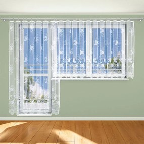 B.E.S. Petrovice Perdea din jacard Tylex ALICE set de balcon