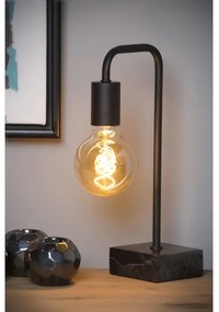 Lampă de masă LORIN 1xE27/40W/230V neagră Lucide 45565/01/30