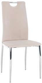 Scaun sufragerie Don Juan NEW (bej + crom). 1028865