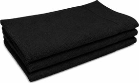 Prosop de maini Classic mic 30x50 cm negru, 100% bumbac