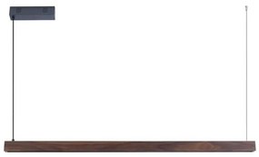 Immax NEO 07300L-LED Lustră dimabilă suspendată pe cablu MADEIRA 26W/230V Wi-Fi Tuya 122 cm nuc