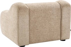 Fotoliu design LUX Carbone, Lyssa sand