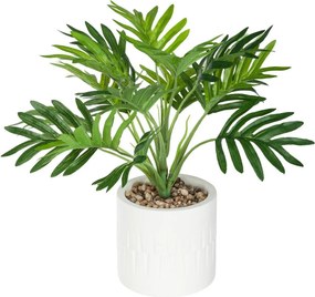 Floare artificiala in ghiveci, palmier Etnik, 29 cm
