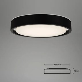 Plafonieră LED RGB dimabilă cu senzor Briloner 3227-015 LED/24W/230V + telecomandă