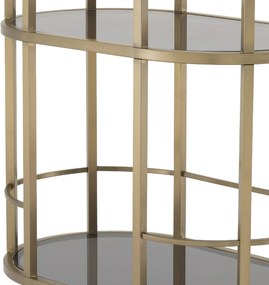 Gheridon/ masuta cu roti design LUX Townhouse alama 113192 HZ