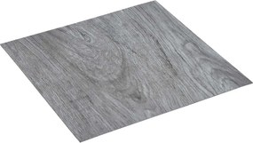 vidaXL Plăci de Pardoseală 55 pcs Gri deschis 5,11 m² PVC