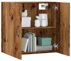 vidaXL Dulap de perete, lemn învechit, 60x31x60 cm, lemn prelucrat