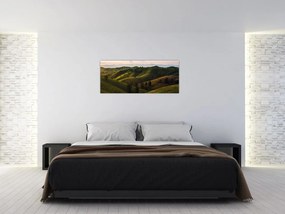 Tablou - Priveliște spre dealurile din Thailanda (120x50 cm)