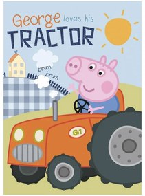 Purcelușa Peppa pătură polar 100*140cm