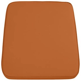 Perna de scaun pentru exterior VIREON 44x45 cm, maro-portocaliu