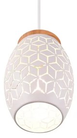 Lustră albă ø 15 cm Bidar – Trio