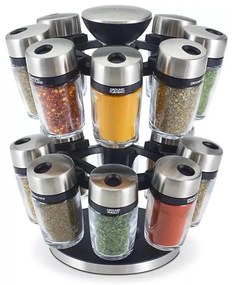 Cole&Mason MASTER - Suport rotativ cu 17 recipiente pentru condimente