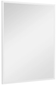 HOMCOM Oglindă de perete rectangulară 60 x 80 cm, ramă din MDF, ideală pentru baie, sufragerie sau dormitor, alb | Aosom Romania