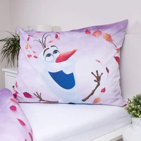 Lenjerie de pat pentru copii din bumbac pentru pat de o persoană 140x200 cm Frozen "Sky" – Jerry Fabrics