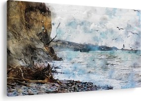 Tablou - Recif, acuarelă (90x60 cm)