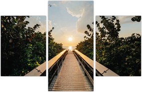 Tablou - drum spre soare (90x60 cm)