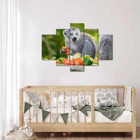Tablou cu lemur (150x105 cm)