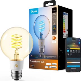 Govee - Bec LED RGBWW dimabil Smart MATTER G80 E27/5W/230V 2700-6500K Wi-Fi