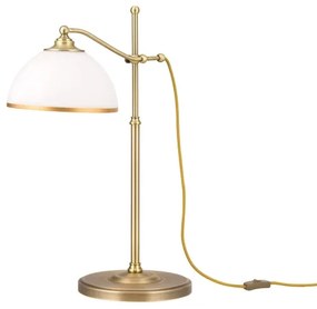 Lampă de masă Orion LA 4-1213/1 OLD LAMP 1xE27/40W/230V alb/bronz