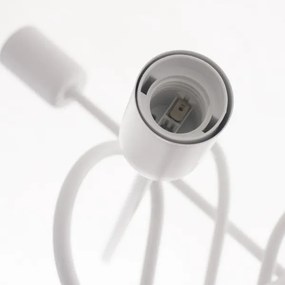 Lustr pentru copii OXFORD 3xE27/15W/230V alb montat pe tavan