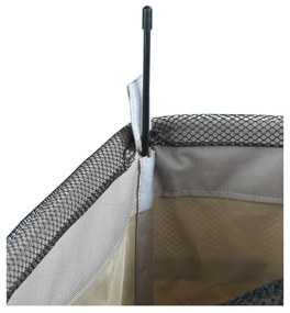 Coș de rufe Wenko Como, 44,4 l, gri-bej