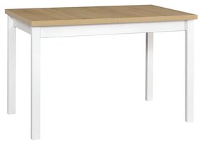 Masă extensibilă Luca 80 x 120+150 I (Stejar grandson L) (Alb). 1059221