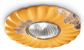 Spot incastrabil design retro realizat manual din ceramica VINTAGE