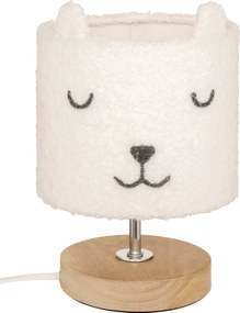 Lampa de noapte pentru copii TOXEY, ursuleț cu urechi, Ø 15 cm