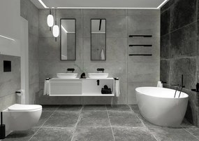 Suport hartie igienica seria Nero ADM_N211