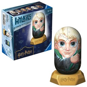 PUZZLE 3D HYLKIES HARRY POTTER MINI FIGURINA DE COLECTIE DRACO MALFOY 54 PIESE - RAVENSBURGER (RVS3D08005)