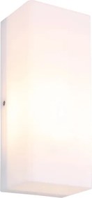 Globo 32067 - Aplică de perete pentru exterior PHELPS 1xE27/15W/230V IP44 albă