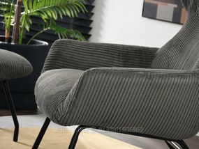 Fotoliu Condor (grafit + negru). 1109986