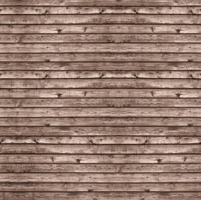 Fototapet, Horizontal Boards, Brown, Rebel Walls