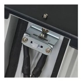 Aplica baie LED CCT, Protectie IP44 PRONTO negru 90cm