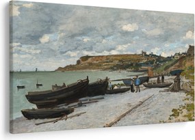 Tablou - Claude Monet, Sainte Adresse, reproducere (90x60 cm)