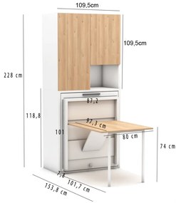 Set pat de o persoana pliabil - midi capsule folding single bed set (100x200x16)