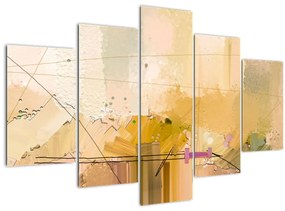 Tablou - Abstract, pictură în ulei (150x105 cm)