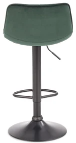 Scaun de bar tapitat H-95 - Verde