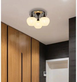 Plafonieră Globo 15548-3DK MAXY 3xE27/40W/230V antracit