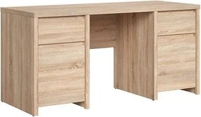 Birou KASPIAN, stejar sonoma, PAL, 160x65x77 cm