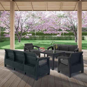 Set de mobilier de grădină Corfu Love Max Duo cu masă Melody