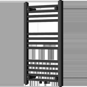 Mexen Mars Calorifer de baie 700 x 400 mm, 238 W, Neagră - W110-0700-400-00-70