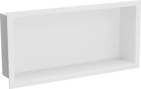 Mexen X-Wall-R raft de nișă cu flanșă 45 x 20 cm, alb - 1920452010